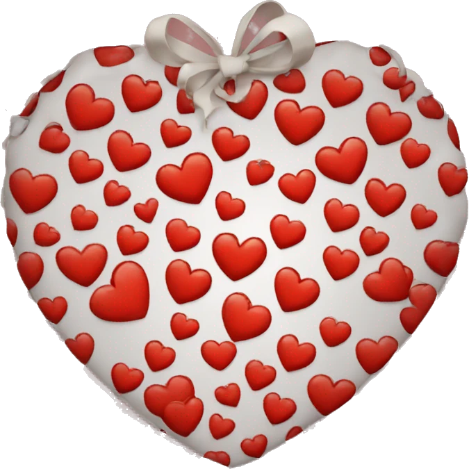 Red heart christmas  emoji