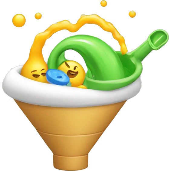 create an emoji of a marketing funnel emoji