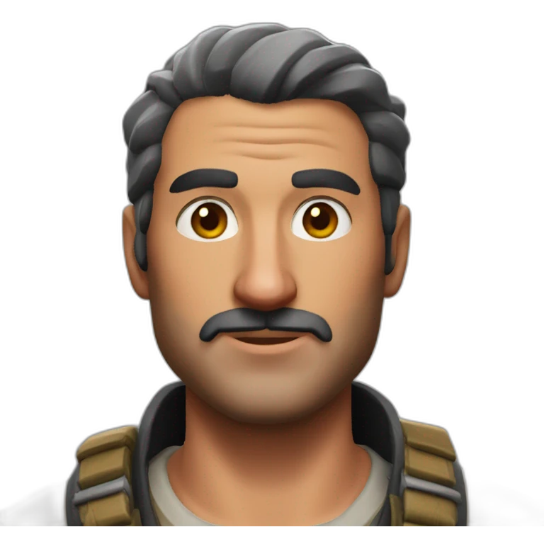 Turkish man as fortnite skin emoji