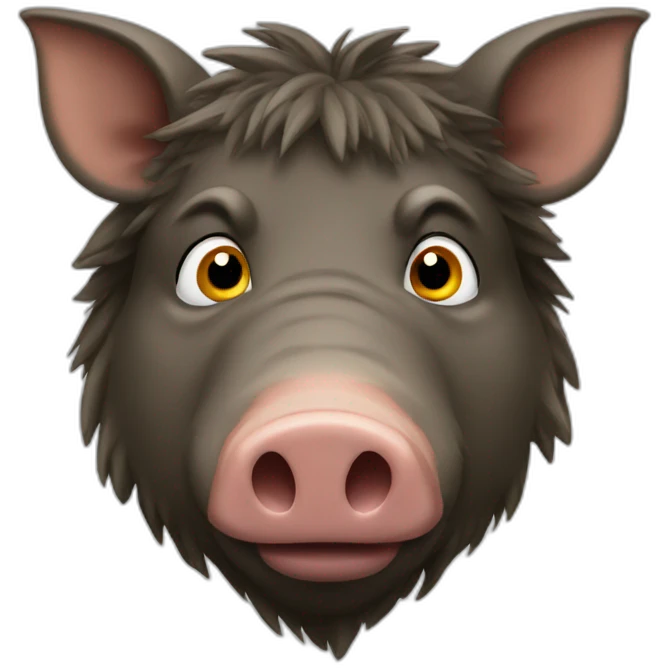 boar emoji