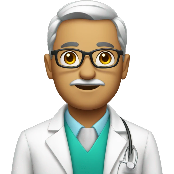 Pharmacist judging you emoji