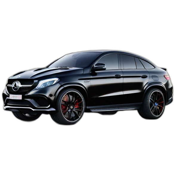 Mercedes Gle 63s coupé barabus black emoji