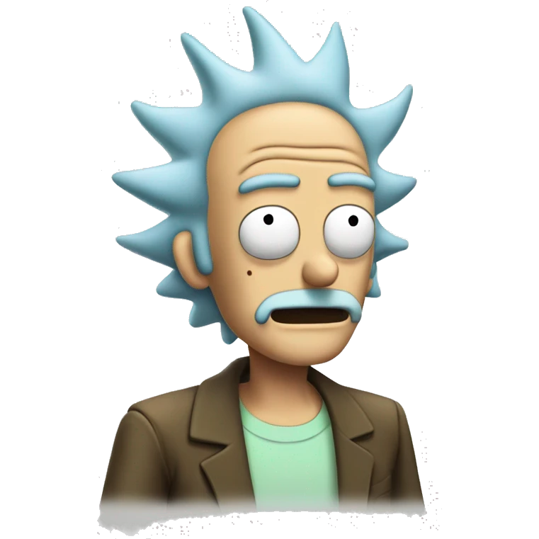 Rick and Morty's Rick emoji