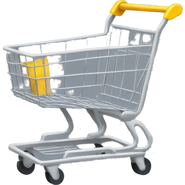 shopping cart emoji