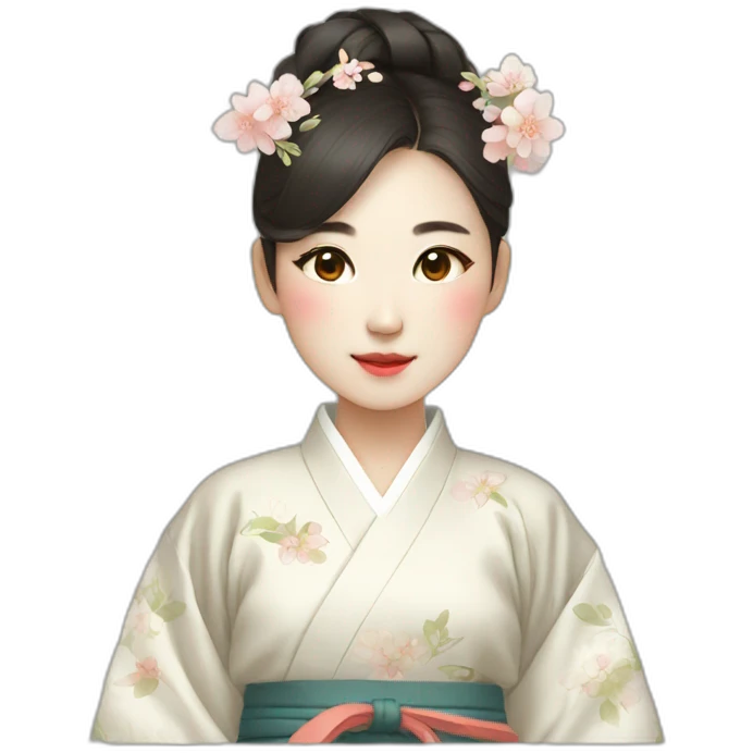 korean traditional dress only emoji