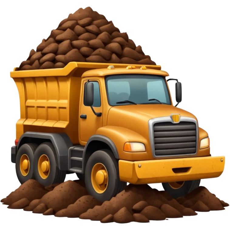 Snowplow through poop emoji