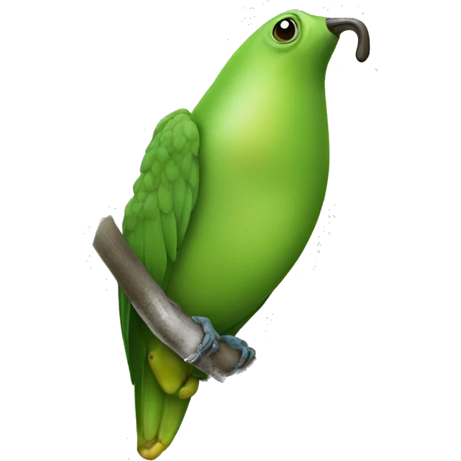 Green Mango Anthracothorax viridis emoji