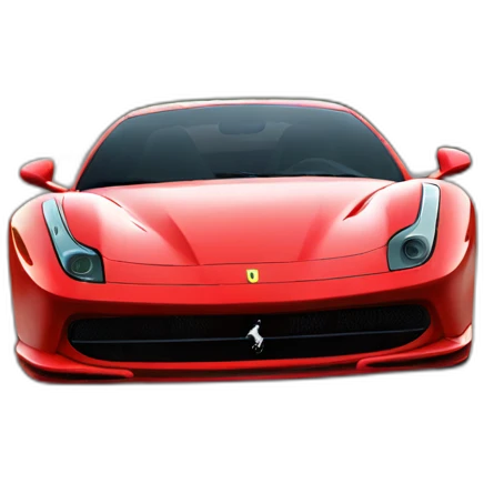 Ferrari-car emoji