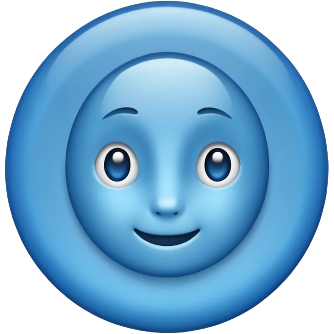 Blue tick  emoji