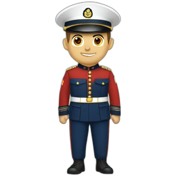 Marine lopen emoji
