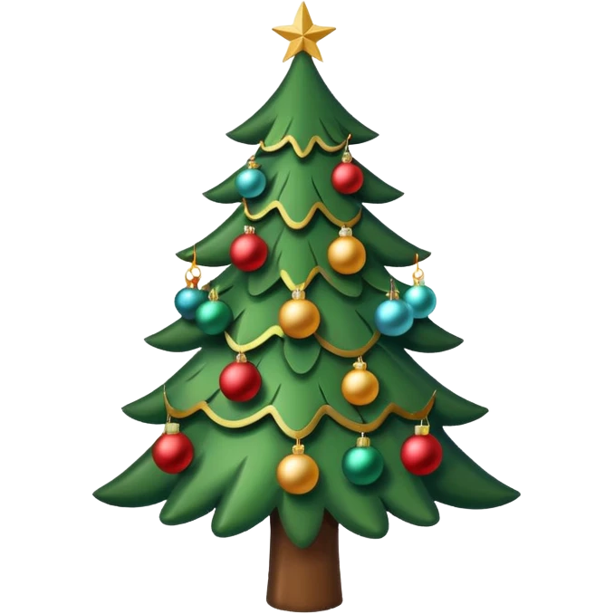 christmas tree emoji