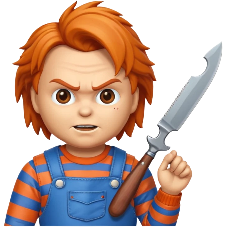 Un emojin de chuky emoji