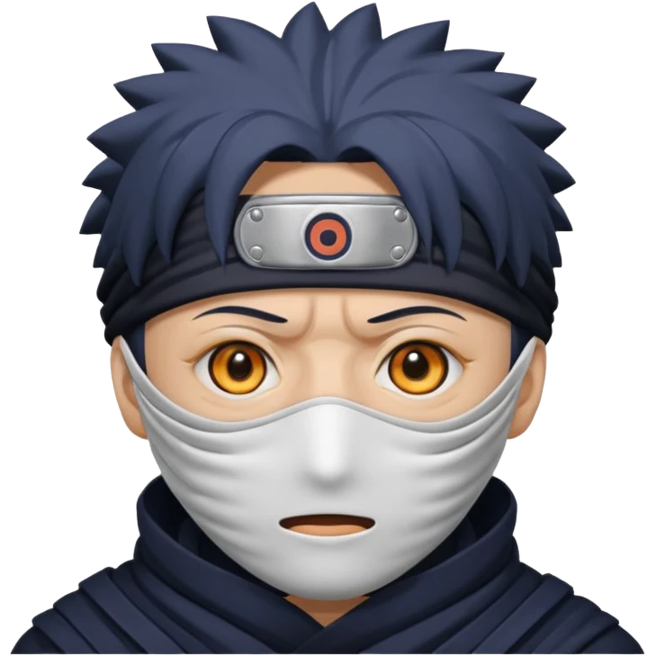 Anime emoji of Obito emoji