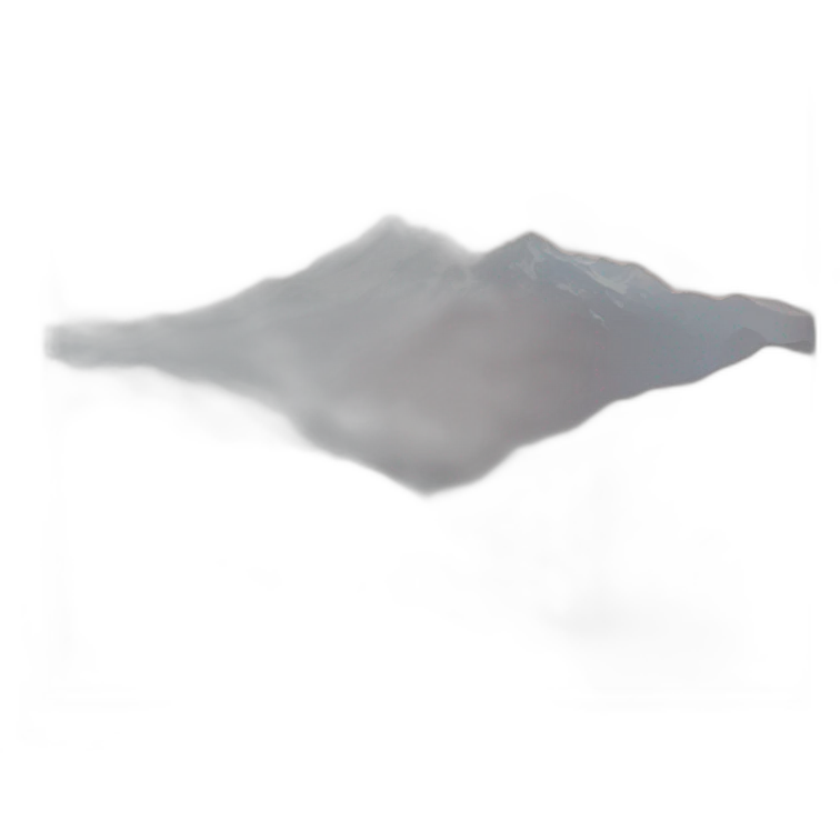 polaroid picture of moutain lanscape emoji