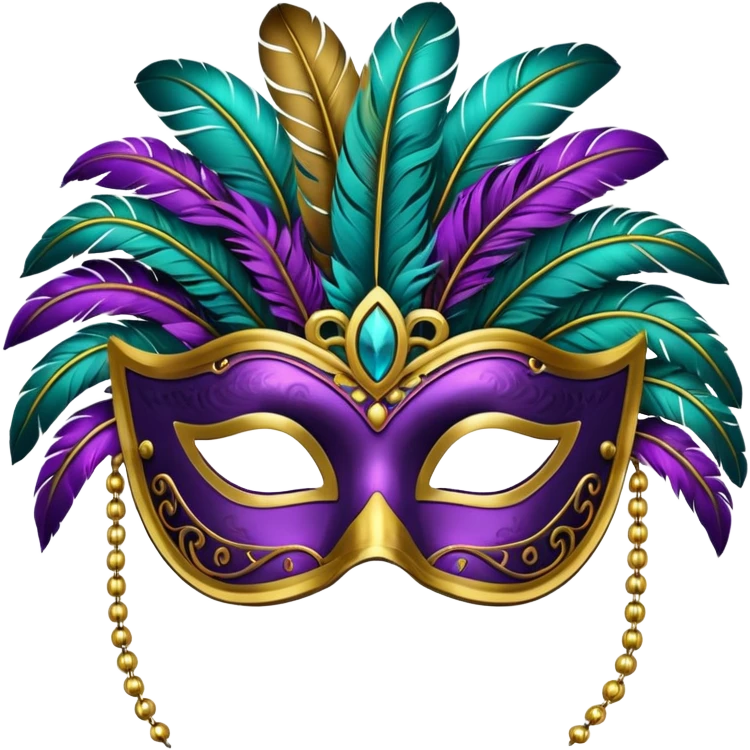 mascara de carnaval emoji