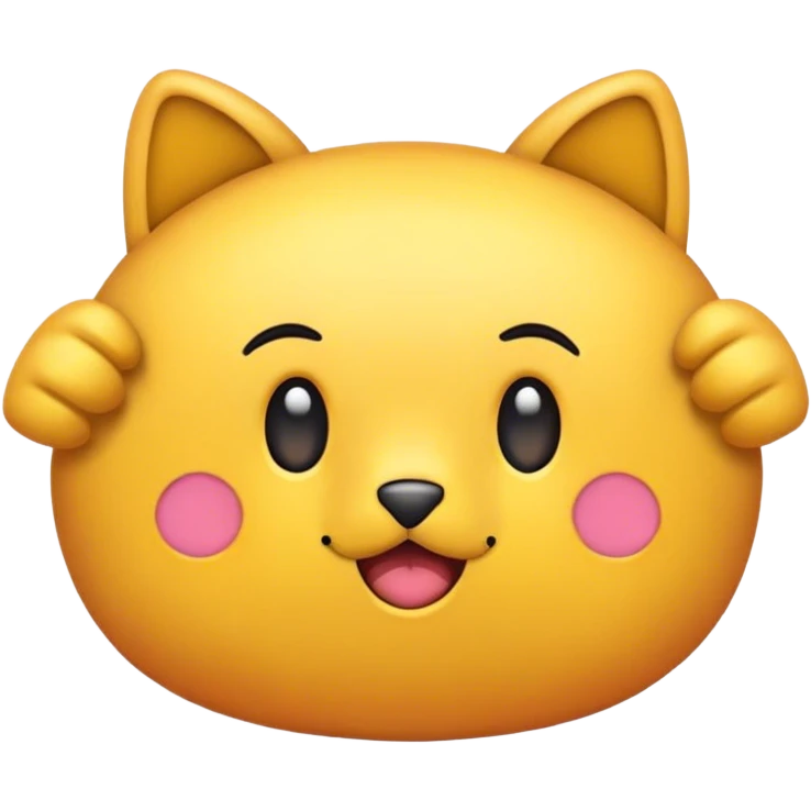 розовая вязаная сумка emoji