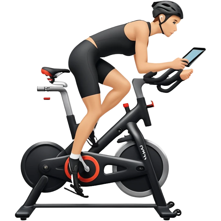 Peloton stationary bike emoji
