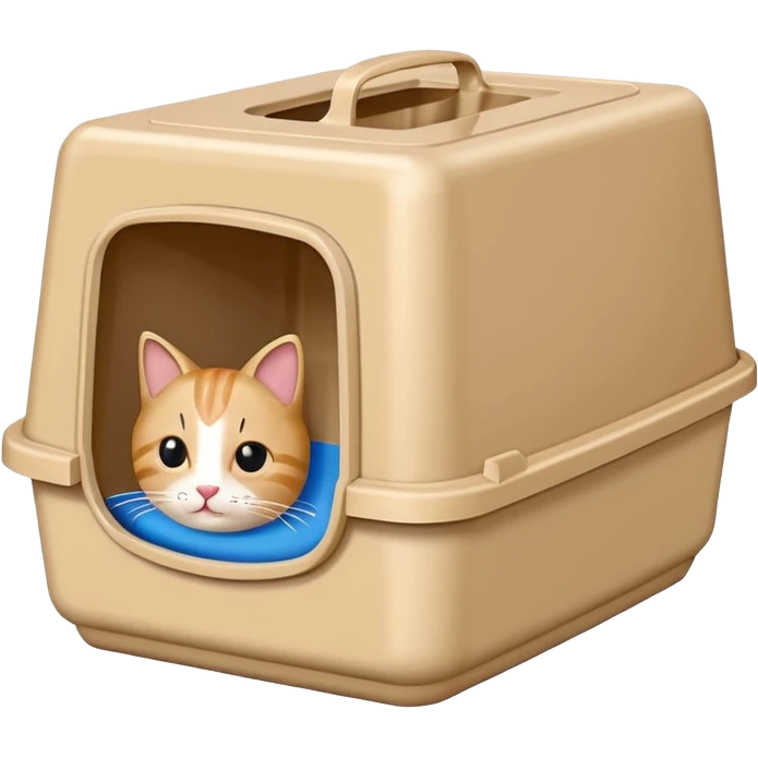 cat litter box emoji