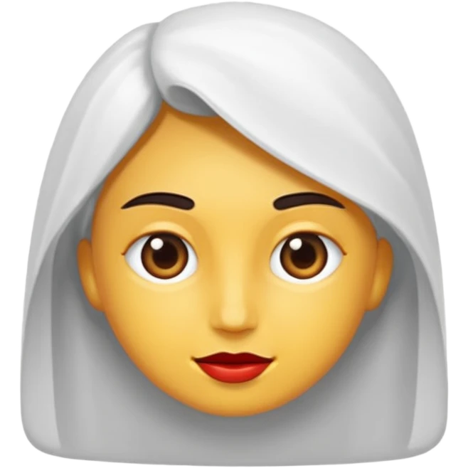 kadın kırmızı küpeli sarışın emoji