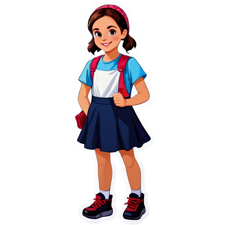 Girl with the hickups emoji