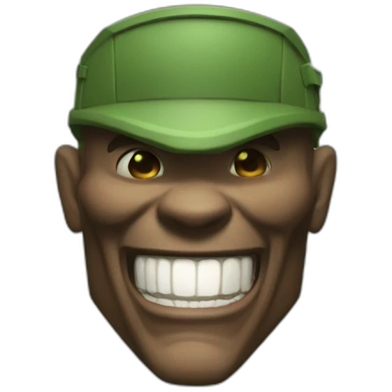 Doomguy laugh emoji