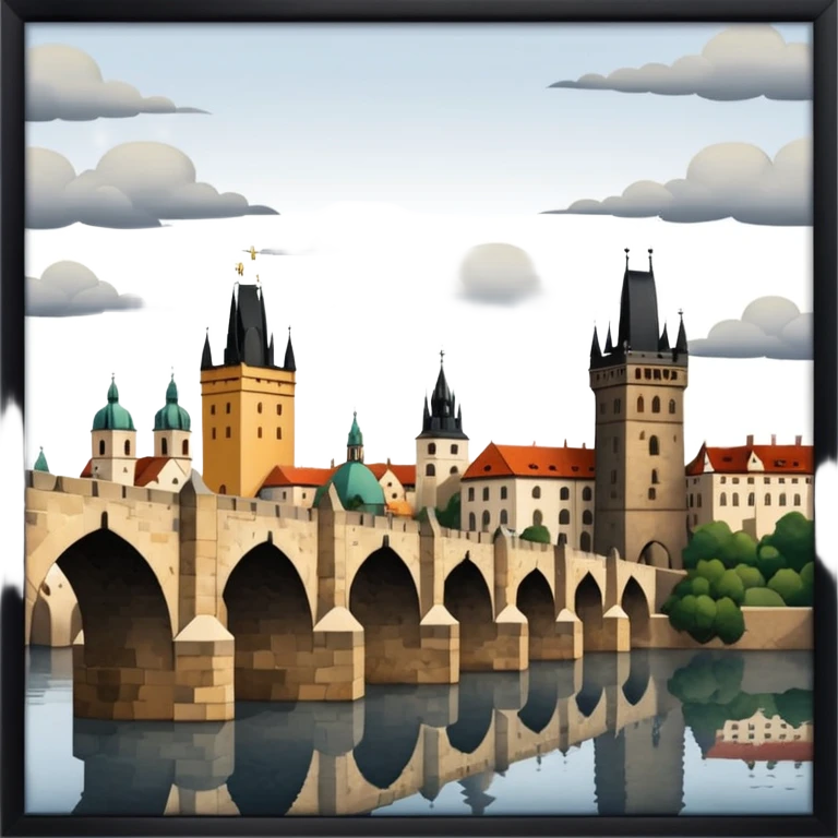 Charles Bridge emoji