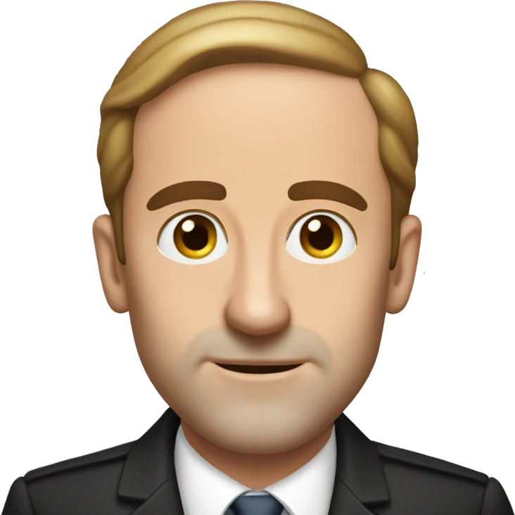 Stephen Miller with small mustache emoji