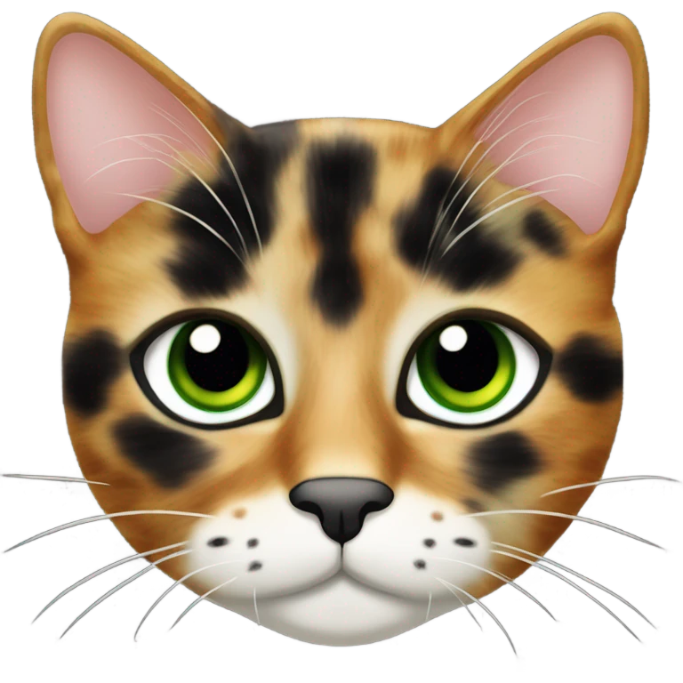 Tortoiseshell cat emoji