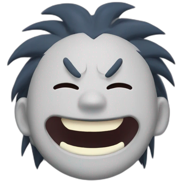 Madara Uchiha laughing emoji