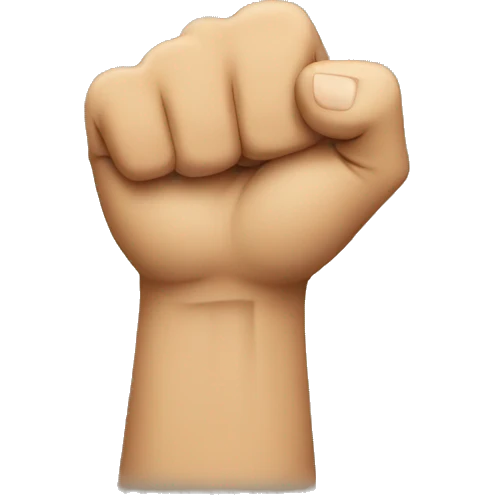 make a fist emoji