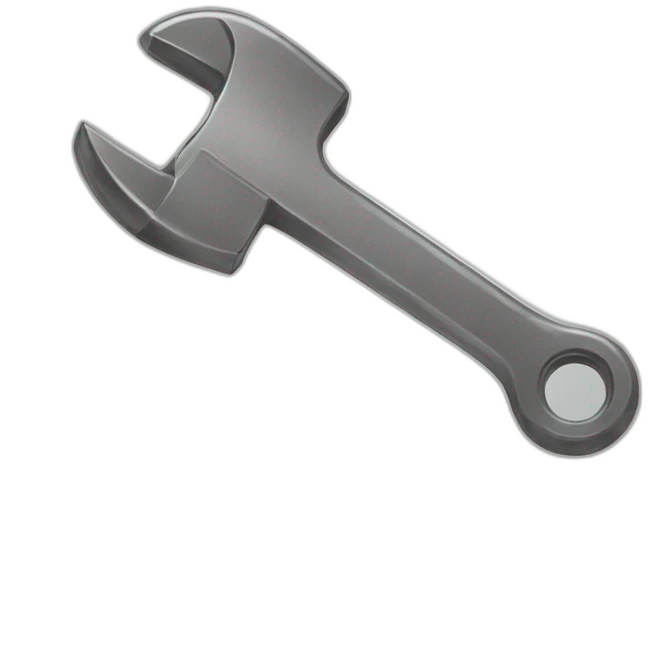 a wrench being thrown emoji