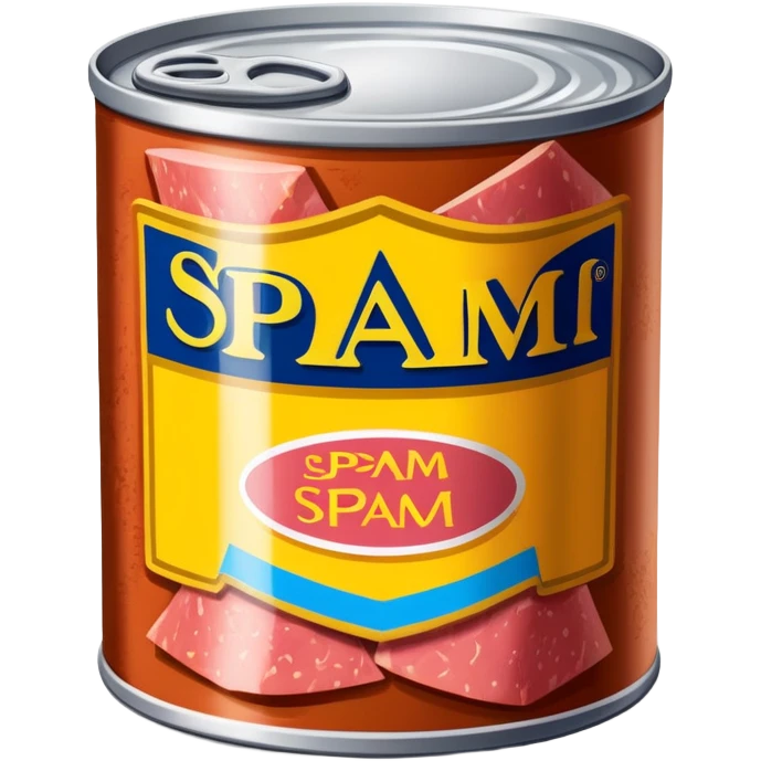 picasso abstract art SPAM MEAT painting emoji
