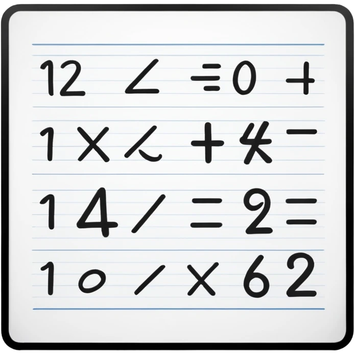 COUNTING MATH emoji