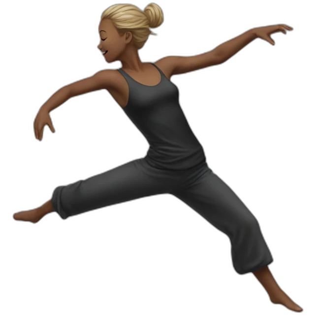 dancing photorealistic emoji