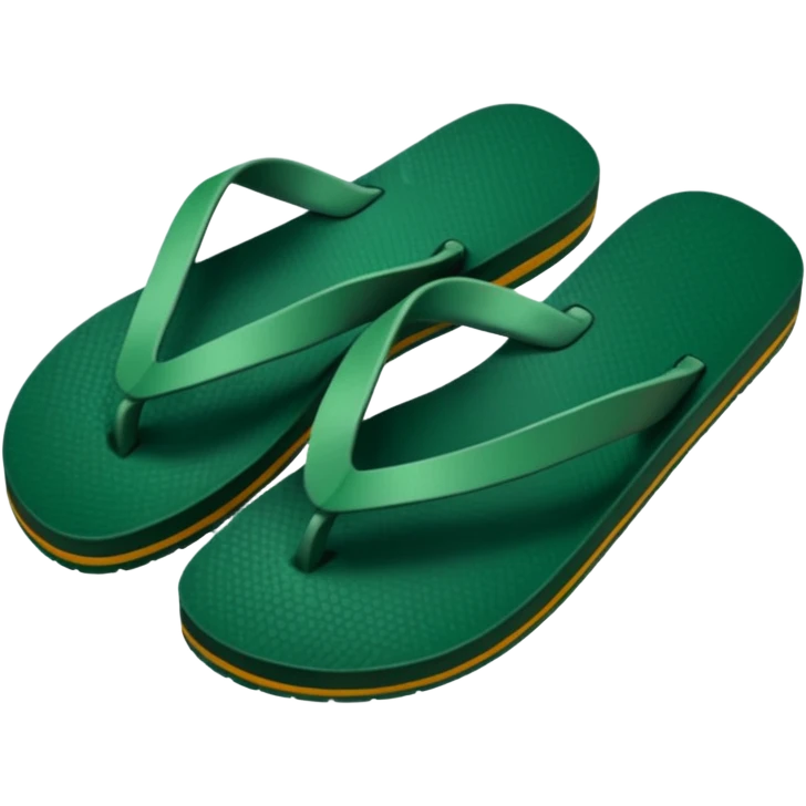 dark green chanclas emoji
