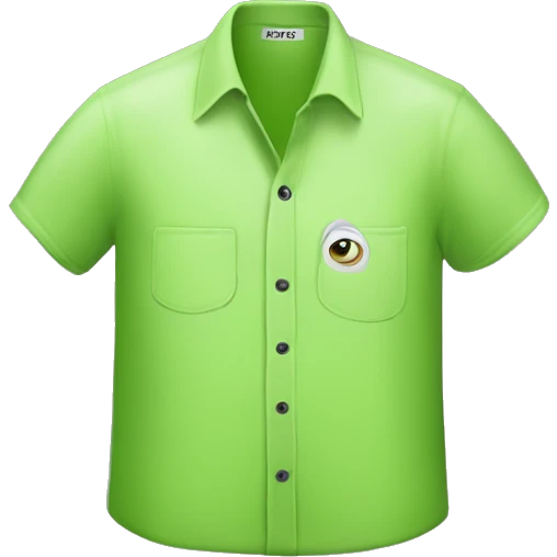 Lime green shirt that says “brat” in black letters emoji