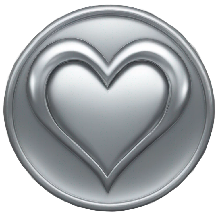 Chrome heart ￼ emoji