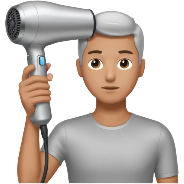 Assistant holding hairdryer




 emoji