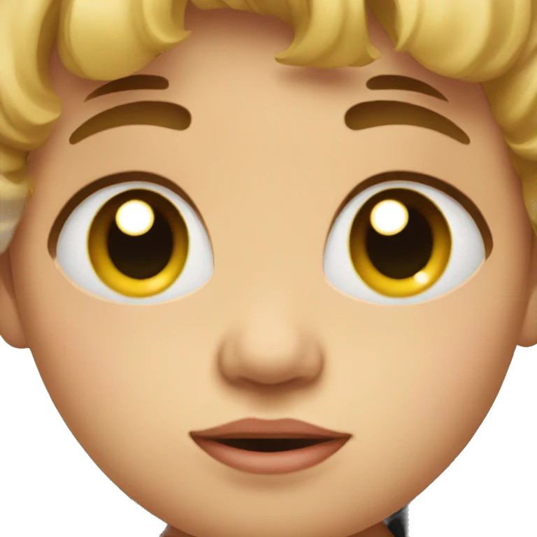 Toddler with tears  emoji
