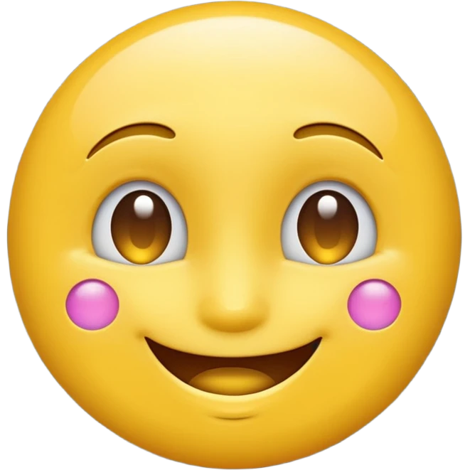 happy face space emoji