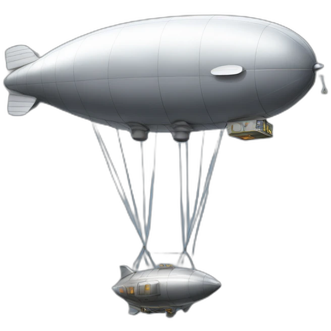 silver blimp emoji