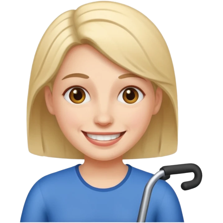 disabled woman emoji