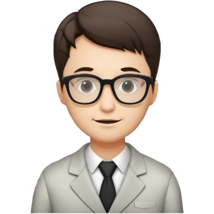 system administrator with a server rack behind emoji