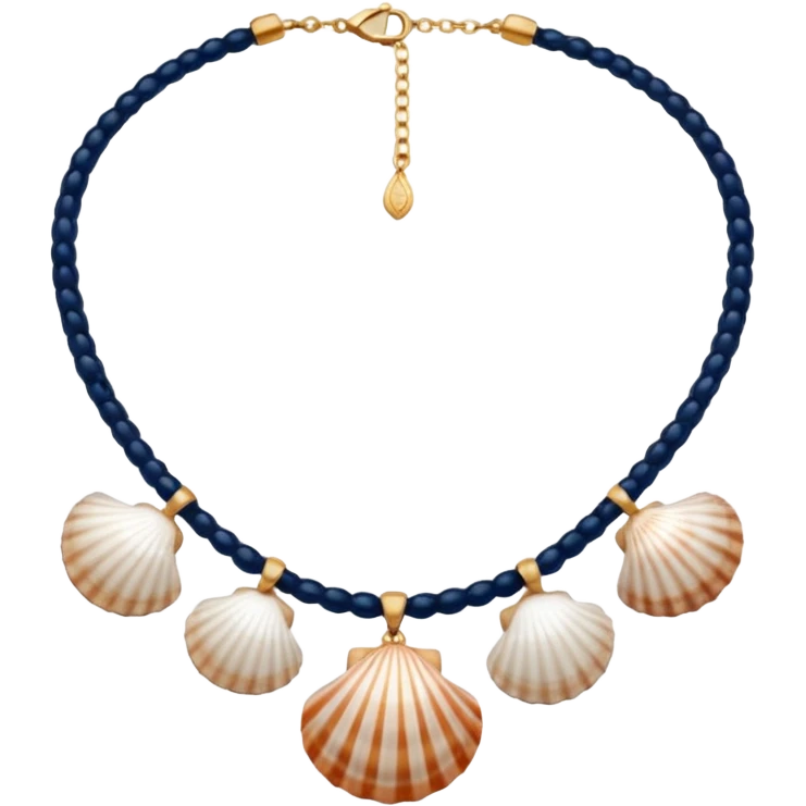seashells necklace emoji