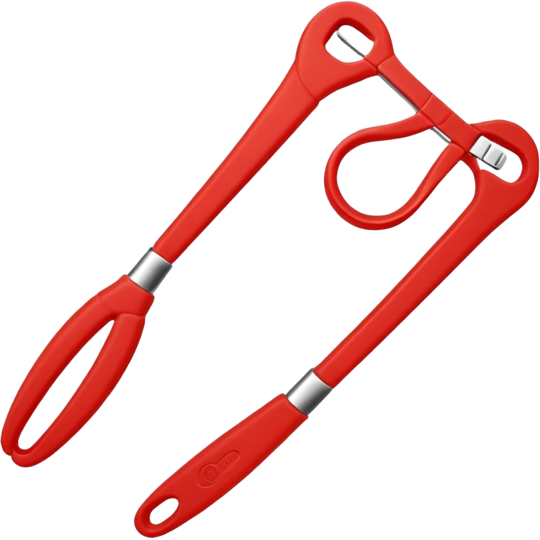 Silicon Kitchen tongs emoji