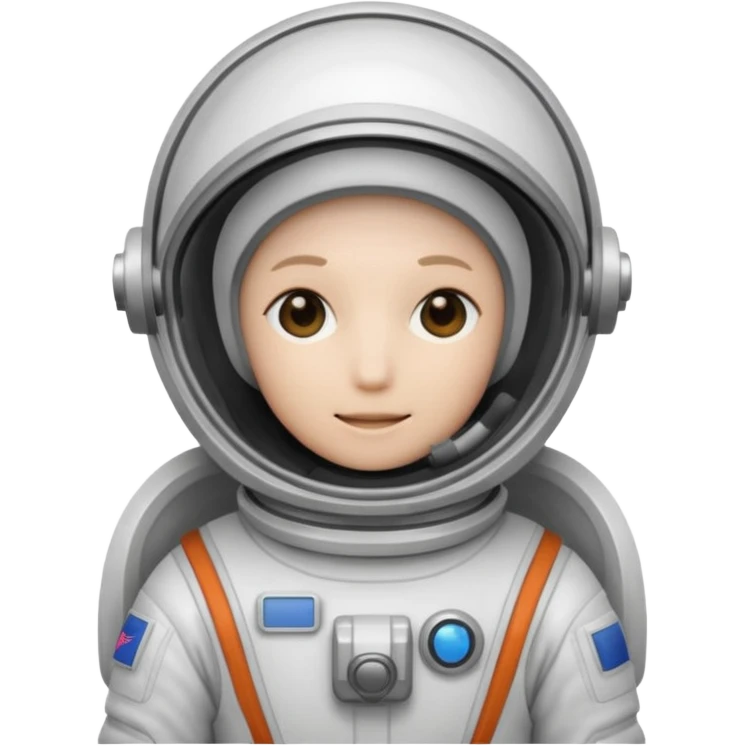 The main character from game Among Us emoji