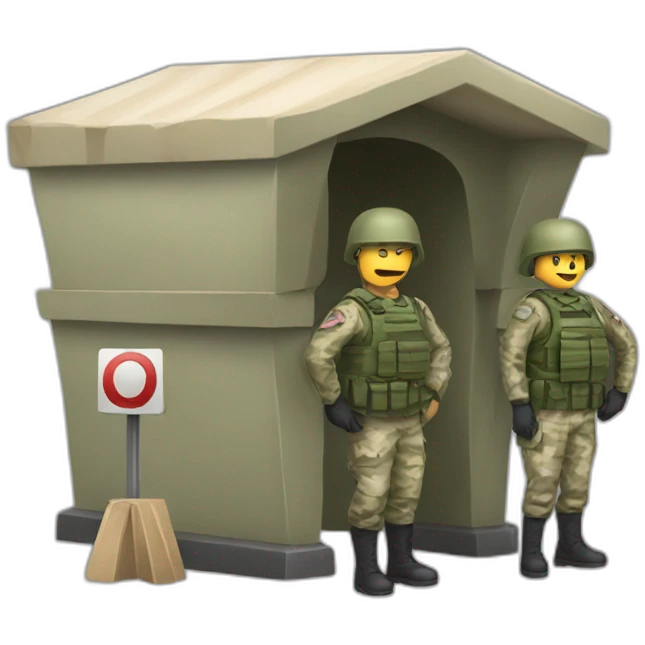 army check point emoji