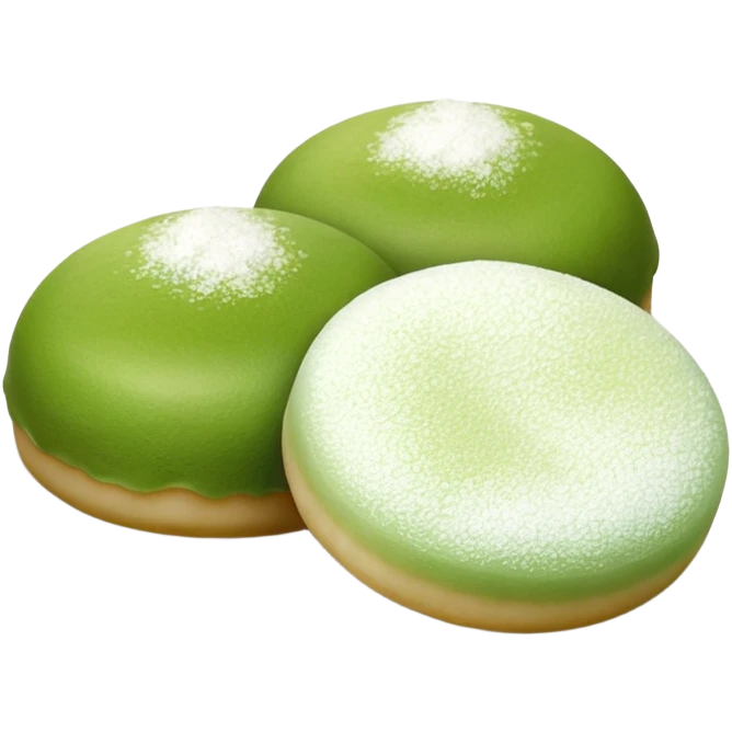 matcha mochi emoji