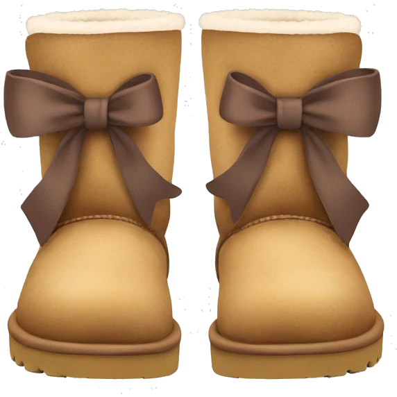 Bow Uggs  emoji