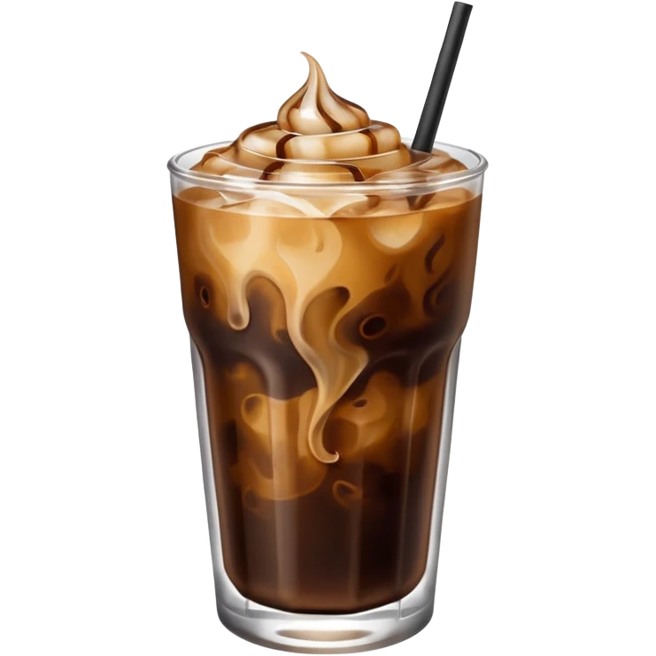 Iced coffee emoji
